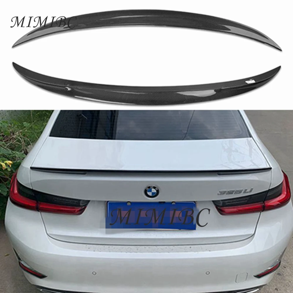 

FOR BMW 3 Series G20 &G28 M3 G80 2019 2020 2021 2022 M340i P Style FRP Carbon Fiber Rear Boot Trunk Wings Spoiler