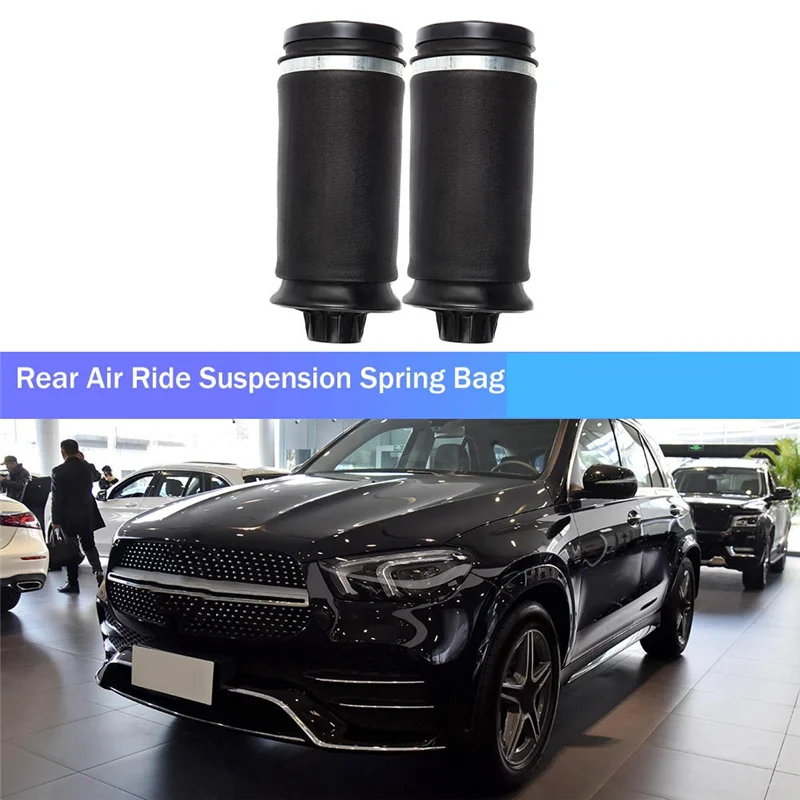 

【Flash Sale】1 Pair Rear Air Ride Suspension Spring Bag Shock Accessories Parts Kit For Mercedes W164 X164 GL550 ML350 1643200225
