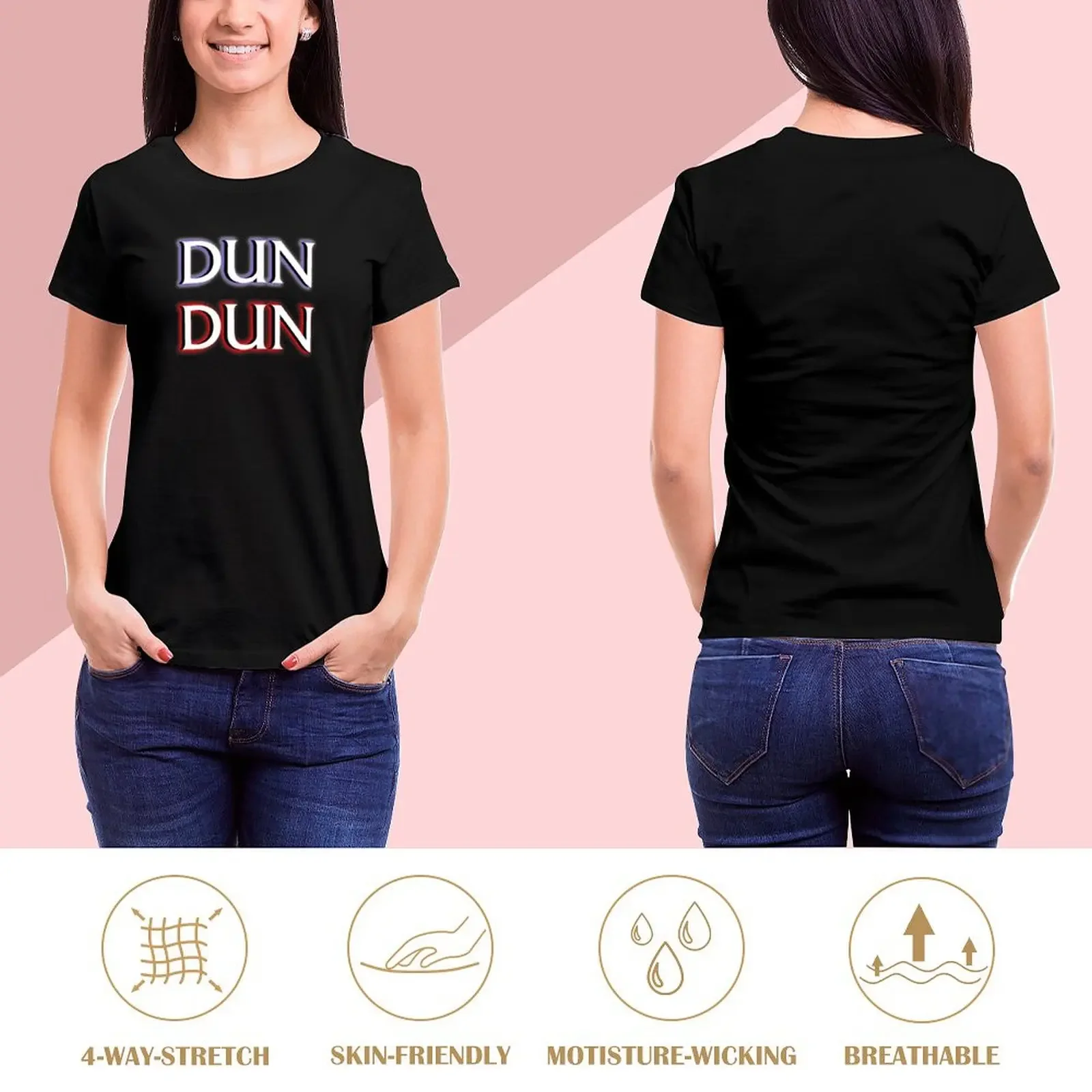 Dun Dun Meme (Law, Order, Parody) T-Shirt vintage aesthetic clothes luxury designer clothing Women