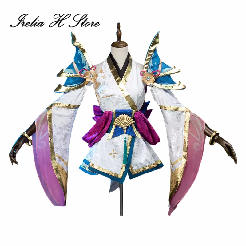 

Irelia H Lux LOL Spirit Blossom Lux Косплей Костюм для женщин игра Хэллоуин праздничное платье ролевые косплеи