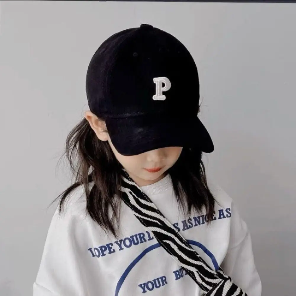 

Korean Style Children Baseball Hat Letter Embroidery Quick-dry Kid Summer Sun Hat Anti-UV Casual Girls Peaked Cap Baby