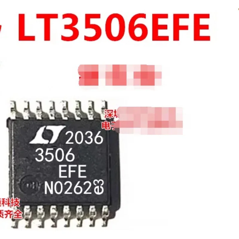 3PCS LT3506EFE LT3506EFE#TRPBF TSSOP-16 100% New original Chipset IC Electronic Component SMD