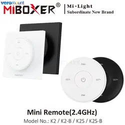 K2 K2S Mini 2.4G RF Panel zdalnie kompatybilny z miboxerem jasności ściemniania temperatury barwowej regulowana lampa kontroler