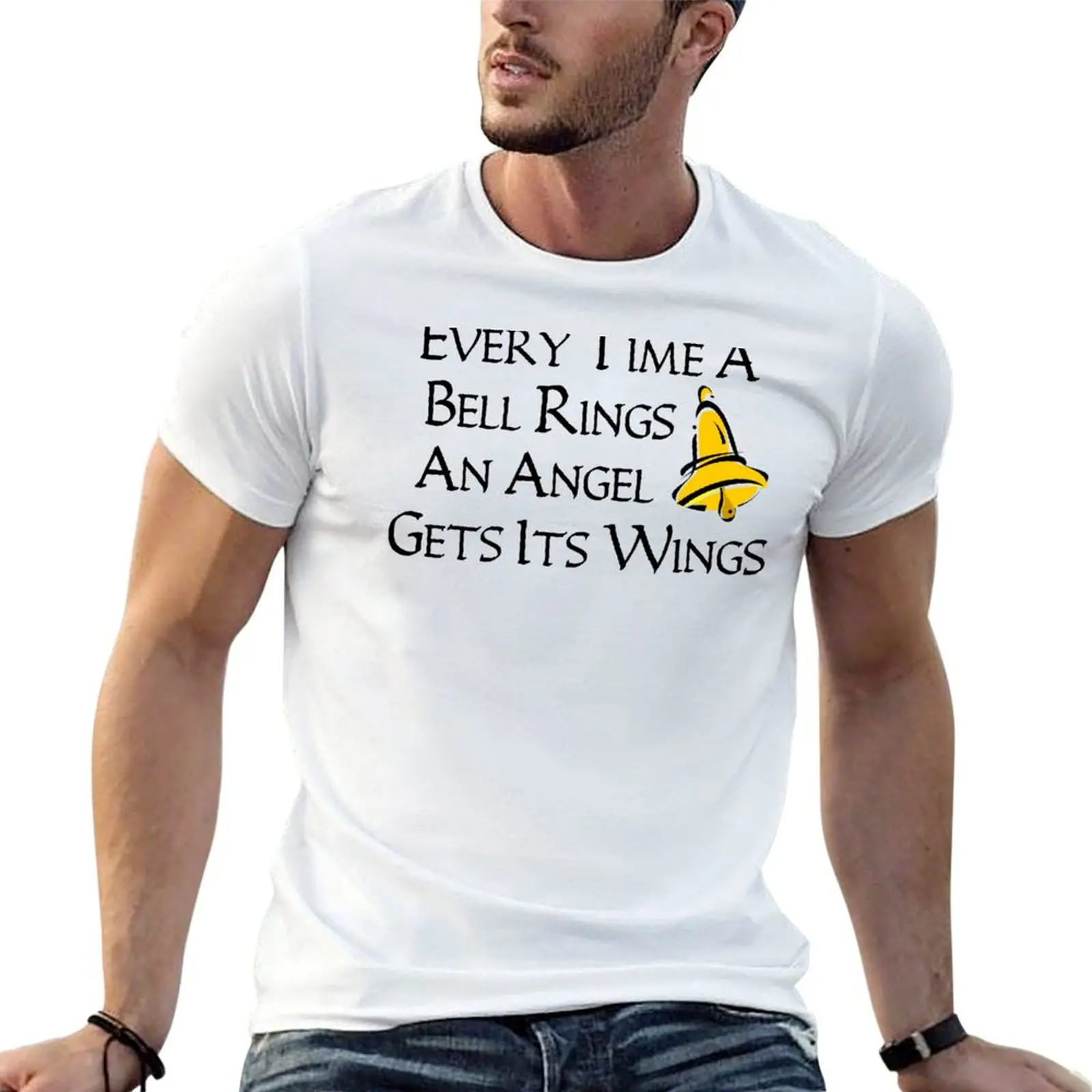

Gets Its t an shirts Angel Wings graphic Time a anime T-Shirt Every Rings man oversize t shirt Bell