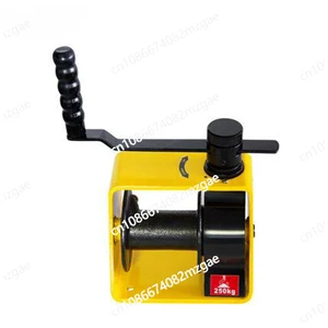 Kleine Hand tragbare Winde, bidirektionales automatisches Schloss, automatisches Bremsen, Traktor, 250 kg, 500 kg, 1000 kg 8 Hauptverkäufe Winch 1000 kg - №8