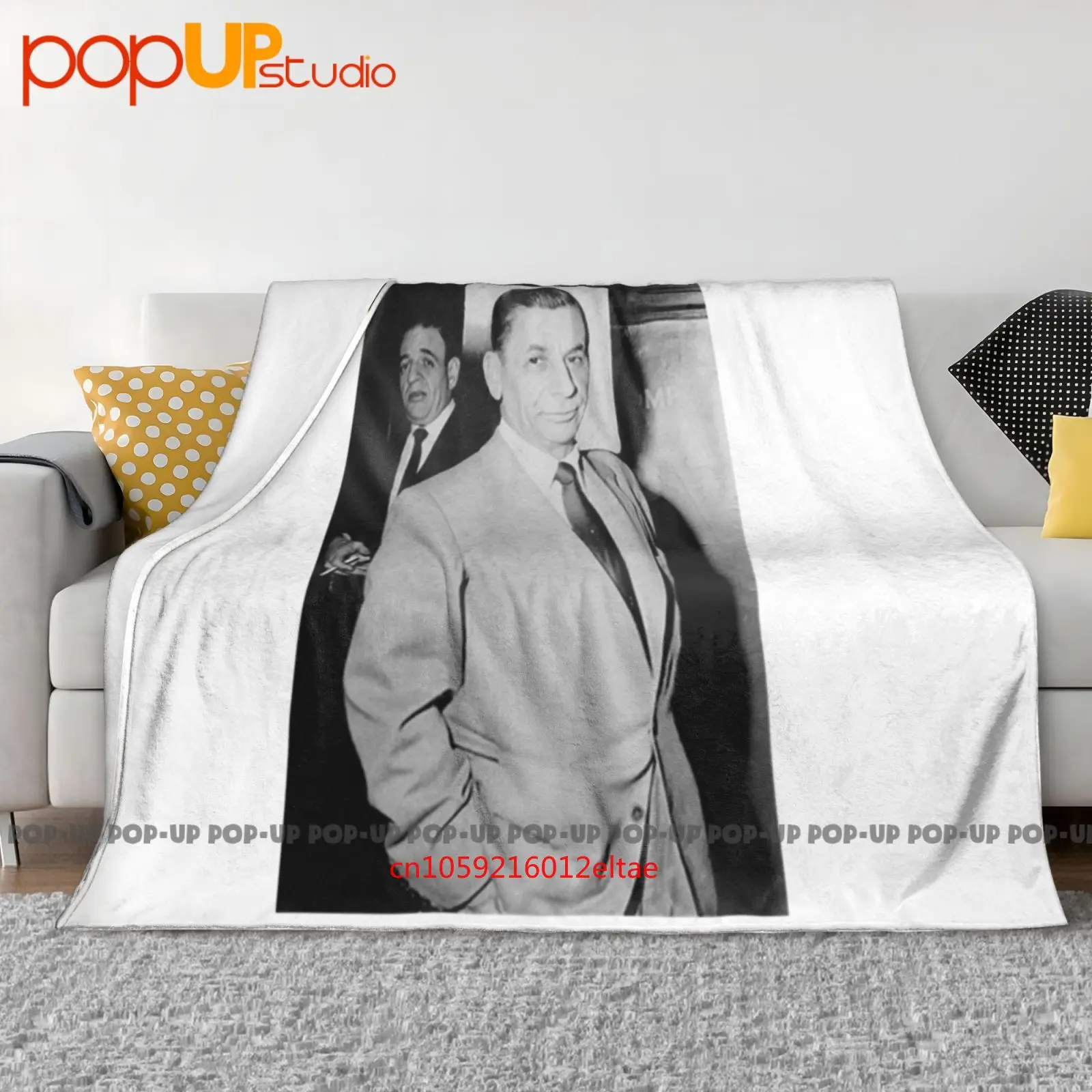 Meyer Lansky Cobertor ultramacio colcha capa de sofá de inverno capas de cama