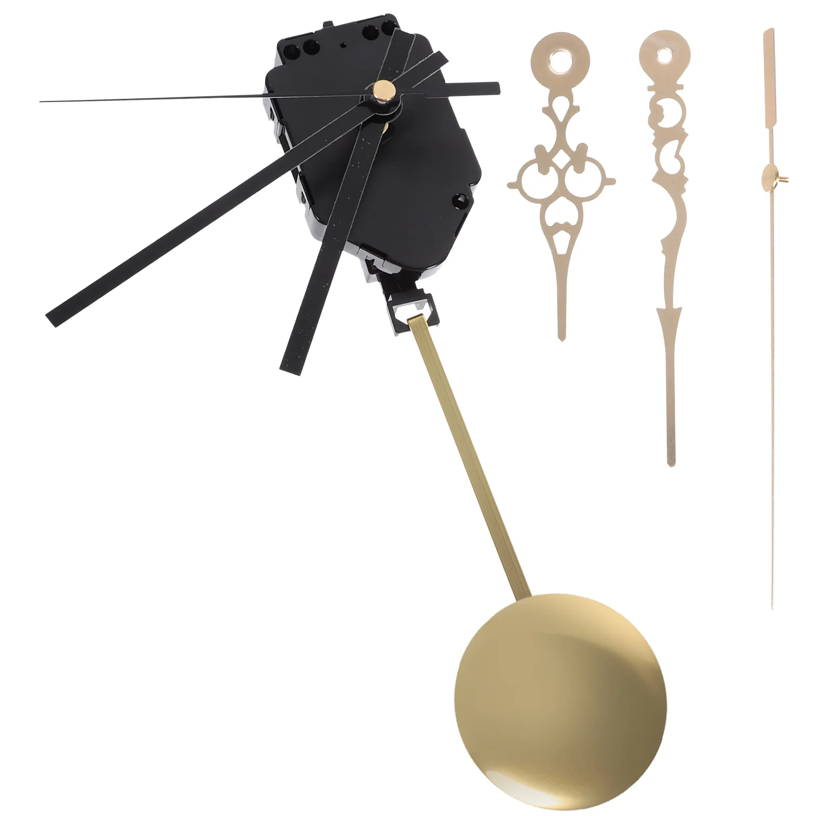Quartz Pendulum Clock Movement Mechanism Kit 3d Hands Parts Repair High-torque Metal