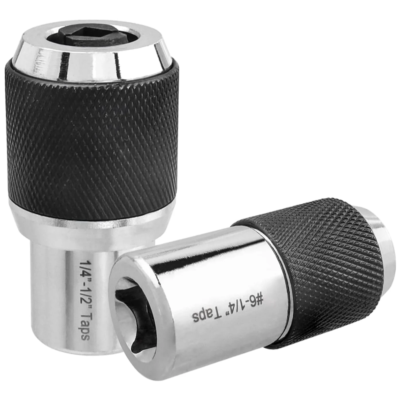 2 Pieces Adjustable Tap Socket Set, 3/8