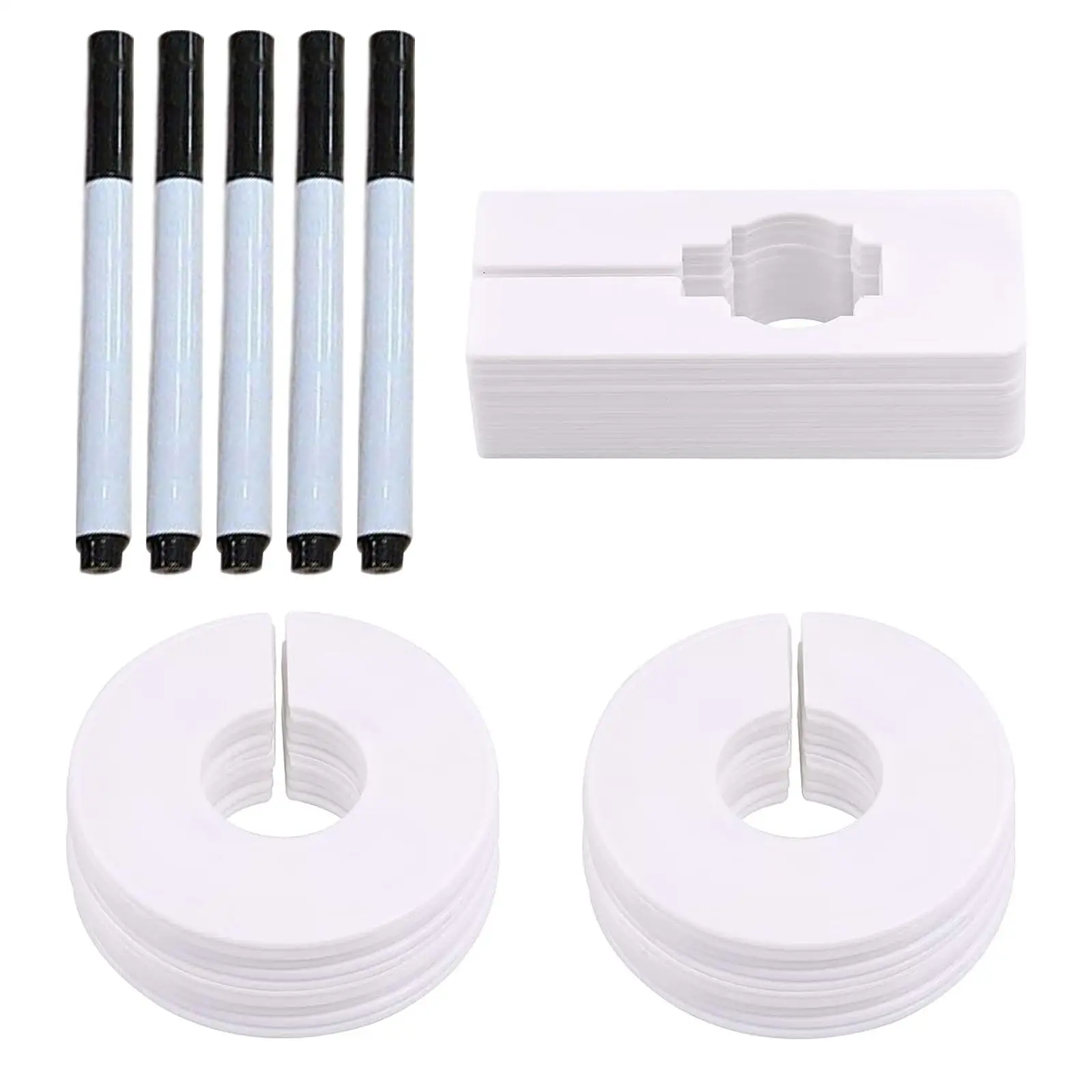 

40 разделителей вешалок для гардероба, бутики, разделители размеров вешалок для одежды