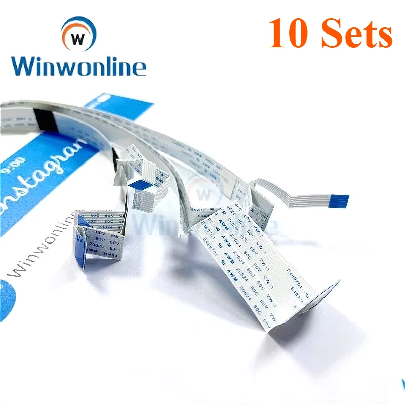 1466288 10Sets Print Head Cable L805 L810 L850 for Epson R280 R285 R290 R295 R330 L800 L801 Artisan 50 EP302 T50 T59 T60 P50