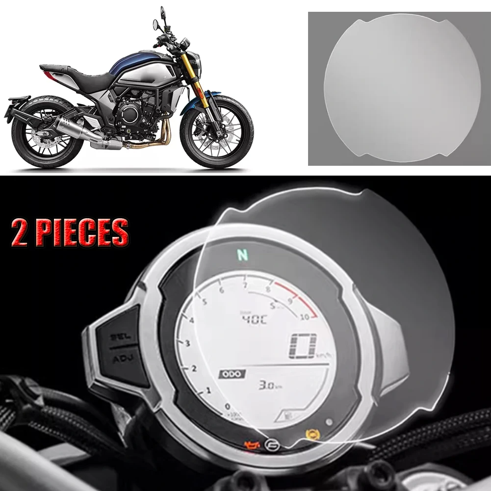 For CF MOTO 700CL-X 700CLX CLX700 CFMOTO Motorcycle Cluster Scratch TPU Film Dashboard Screen Protector Anti Oil Scratch Proof