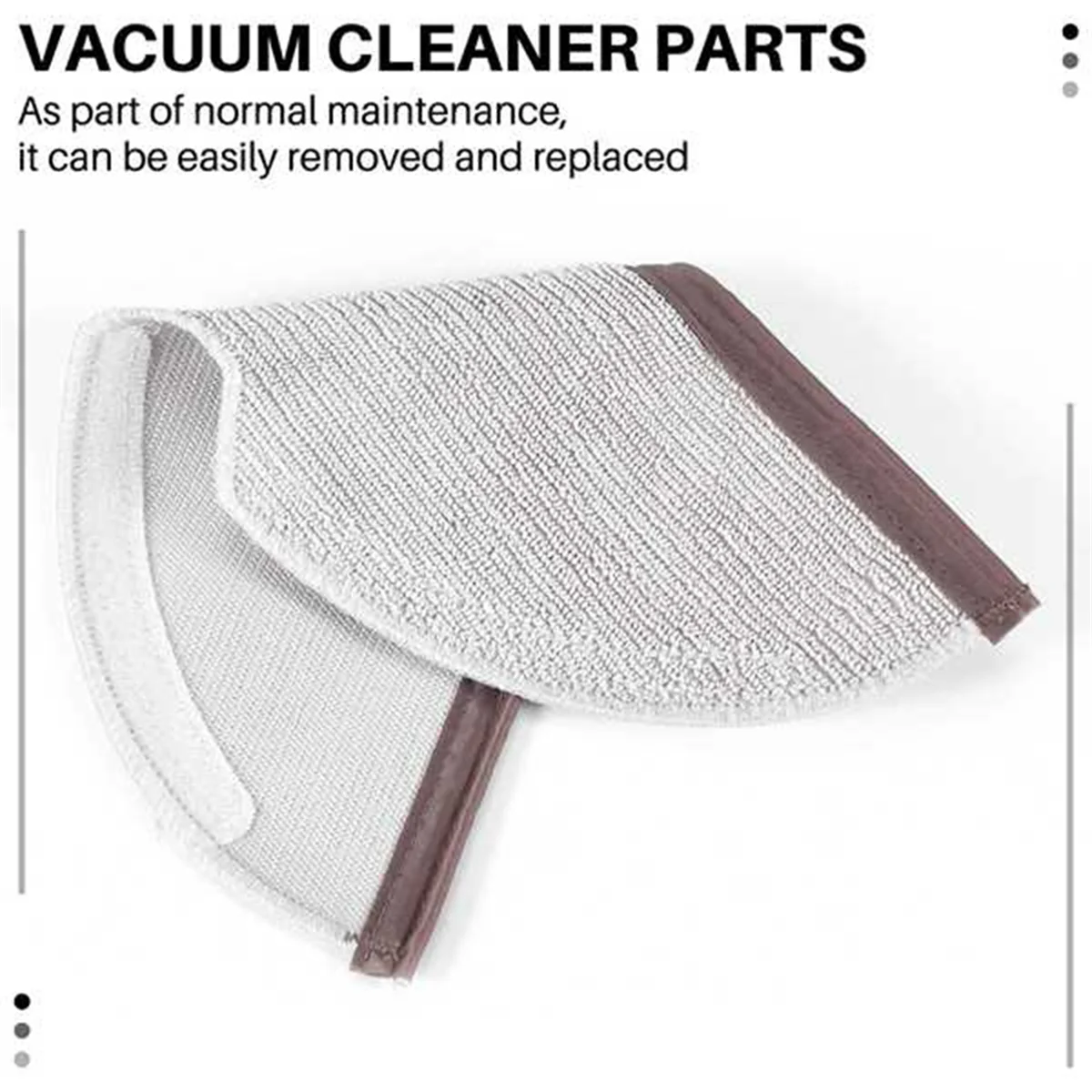 Mopptuch-Zubehör für Xiaomi Roborock Q7 Max / Q7 Max+ / T8 S5 Roboter-Staubsauger, waschbare Mopp-Lappen-Ersatzteile