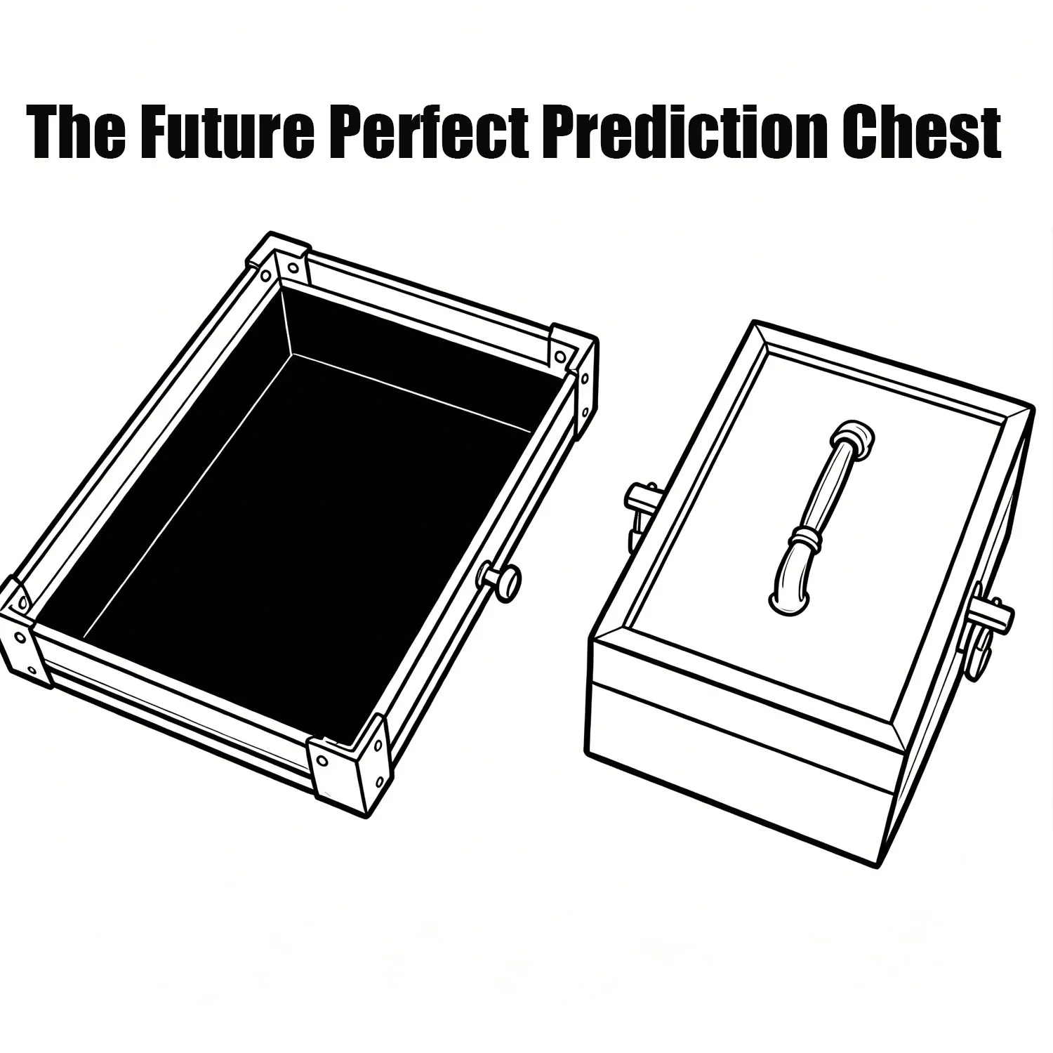 The Future Perfect Prediction Chest Magic Tricks Prediction Box Magica Profession Magicina Stage Illusions Gimmick Props