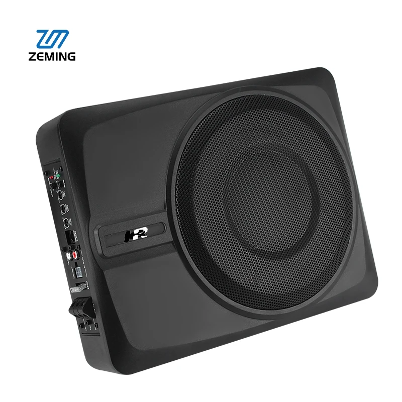 

Zeming YPT103 10 Inch Active Slim Under Seat Car Subwoofer Low-Profile Amplified Subwoofer System