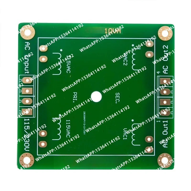 Square Welded Seal Ring Transformer 15VA / 25VA Special Fixed Base / Circuit Board / PCB