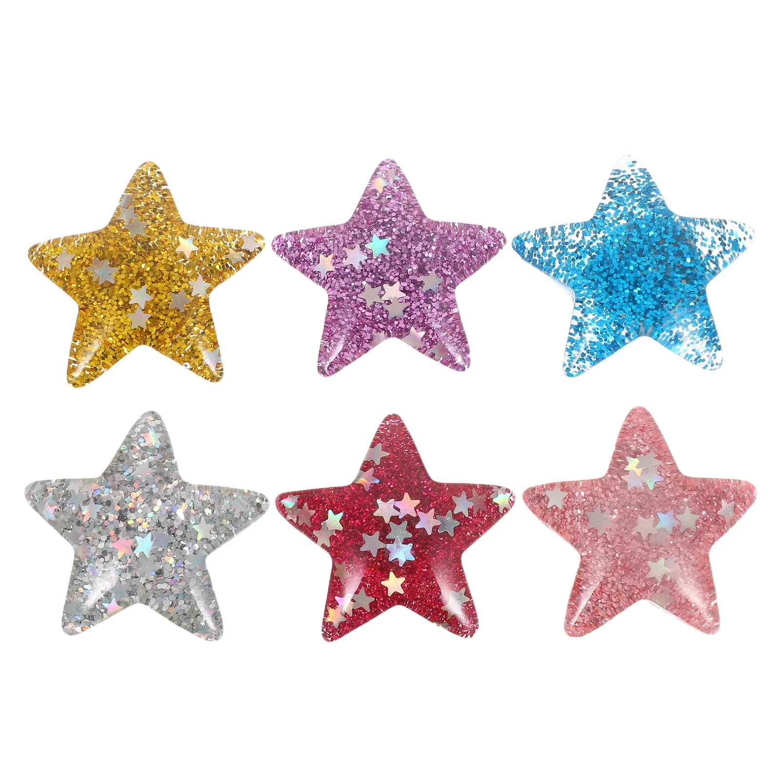 

6Pcs Diamond Paint Star Locator Tool Precise Positioning Wide Compatibility Secure Grip Simple Operation Portable Lightweight