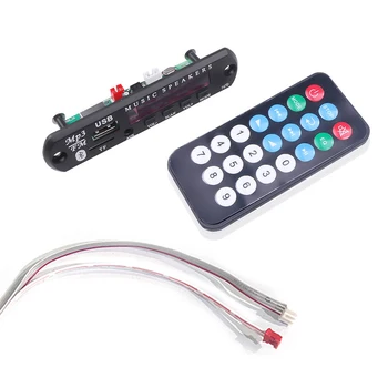1 takım MP3 çözme kurulu Bluetooth güç amplifikatörü kurulu araba kartı ses aksesuar BM X6B