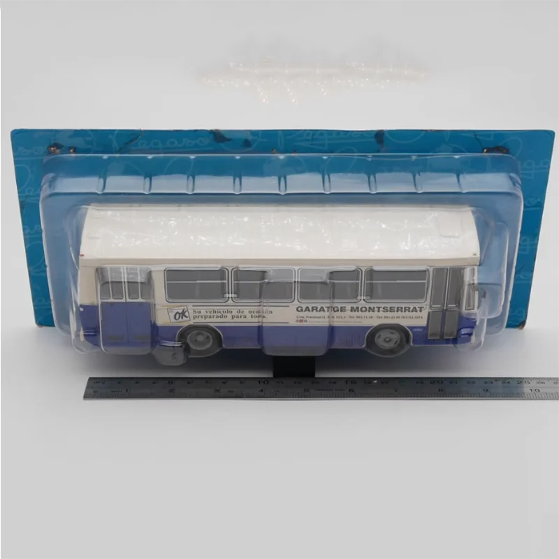 Diecast 1:43 Scale IXO 5062A Bus French Bus Alloy Vehine Model Finished Simulation Collection Gift Toys Display