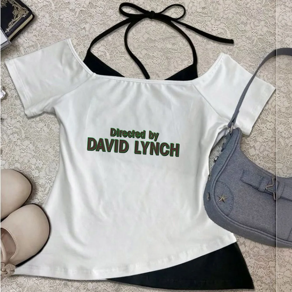 Twin Peaks crop top ladies anime korean fashion manga clearance sales goth shirt japan japanese clearance sales graphic emo