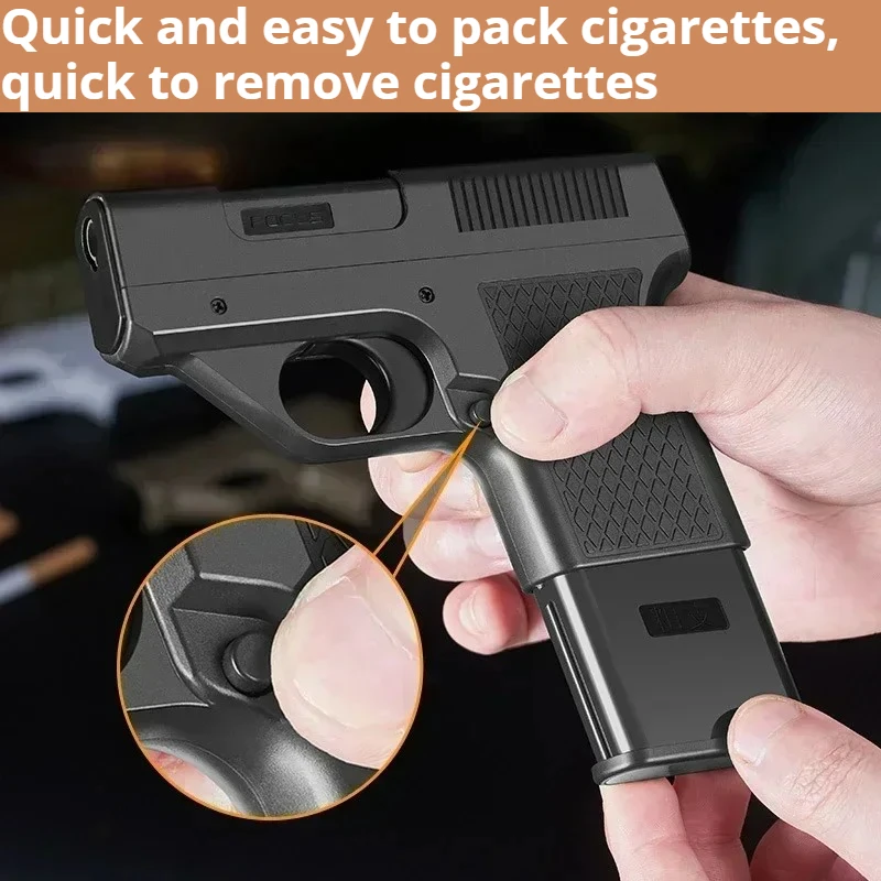 NewThree سعة حامل السجائر يندبروف رذاذ أخف الرجال هدية ملحق السجائر #2