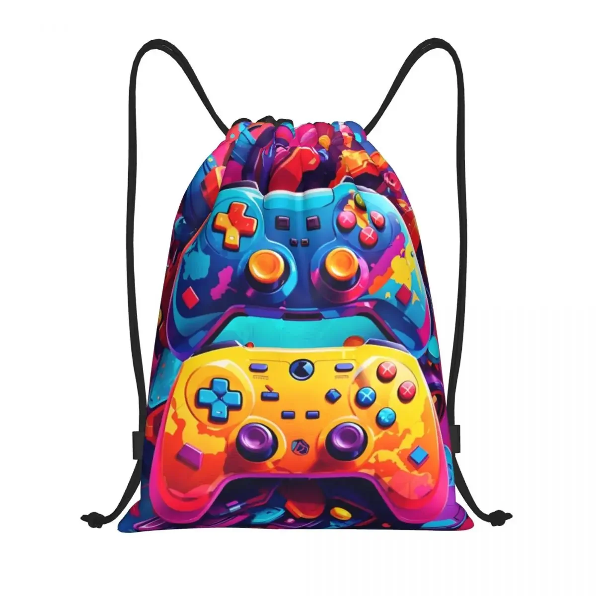 

Игровой геймпад на шнурке, рюкзак, сумки для женщин и мужчин, легкие забавные игры, спортивный рюкзак для спортзала, мешки для покупок
