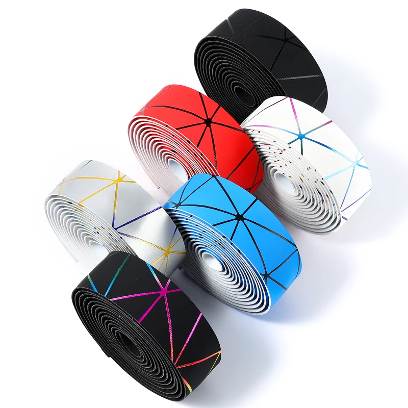 Tây Đi Xe Đạp Xe Đạp Dây Quấn Chống Trơn Trượt Silica Gel EVA Chống Sốc Tay Cầm Thanh Băng Đường Xe Đạp Đi Xe Đạp Bọc đầu Cắm