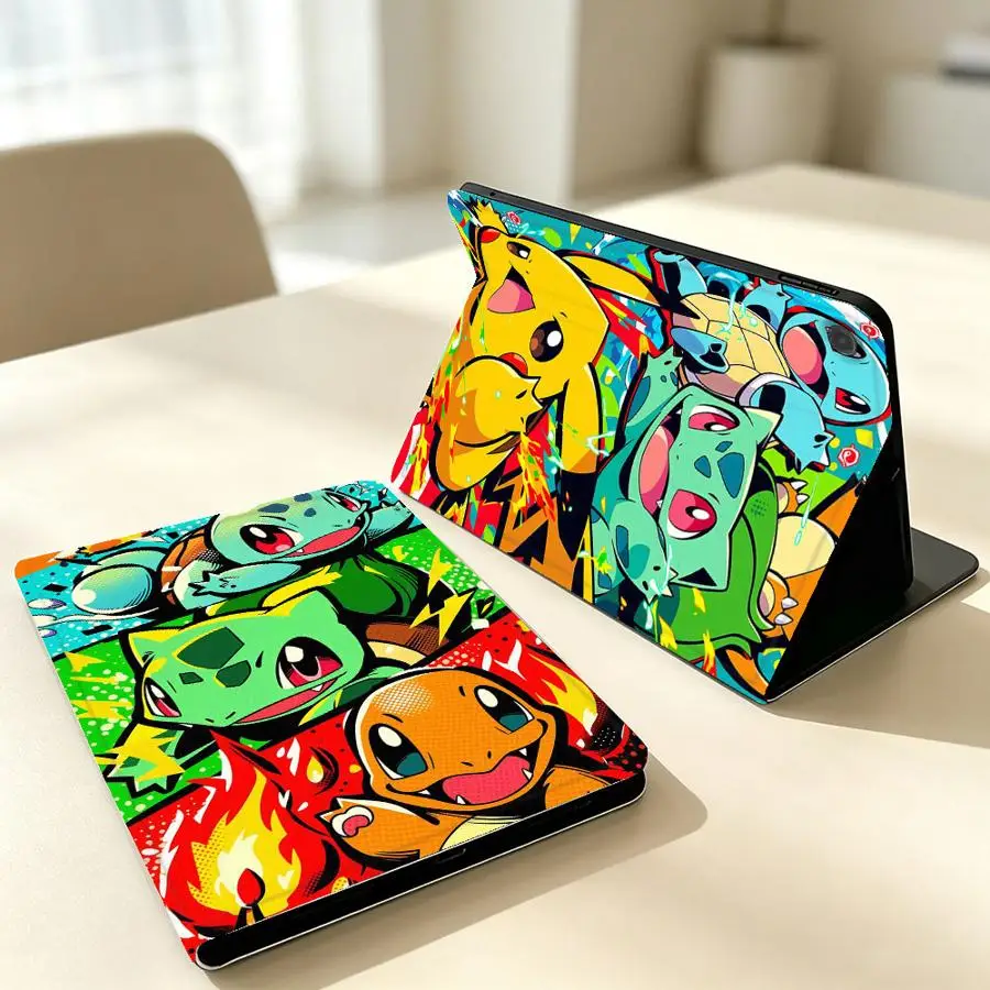 Hot Pokemons Anime Case for Samsung Galaxy Tab A7 Lite S9 FE S9+ S10 Lite A8 S7 S8+ A11 A9Plus S10FE S11 S10 Plus with Pencil