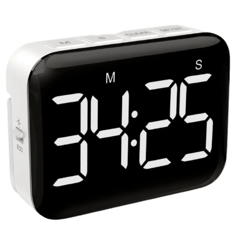 Countdown Magnetic Kitchen Timer For Cooking with Count Up Large Display Magnetic Kitchen Timer for Cooking Classroom Office