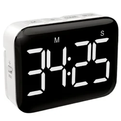 Countdown Magnetic Kitchen Timer For Cooking with Count Up Large Display Magnetic Kitchen Timer for Cooking Classroom Office