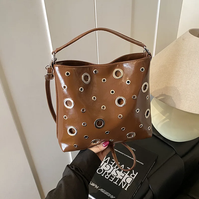 

2025 Commuter Shoulder Bag, Versatile Crossbody Purse for Women, Minimalist Day to Night Tote, Chic Sling Bag, Textured Top