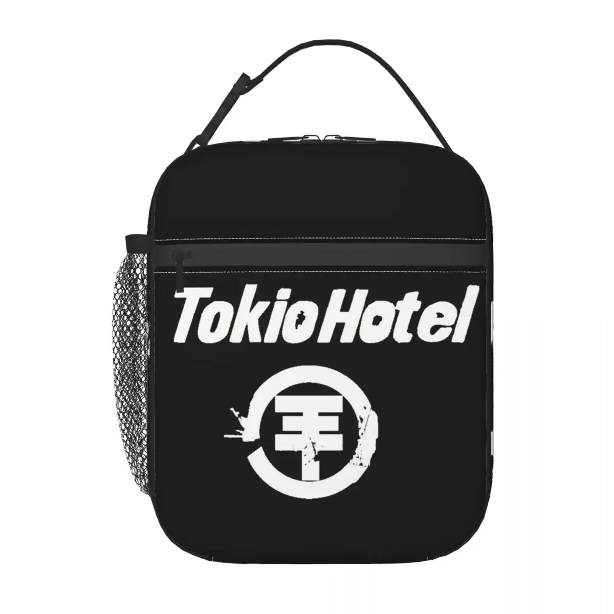 Tokio Hotel Logo Insulated Lunch Bag for Women Kids Portable Food Boxes Thermal Lunch Box Tote