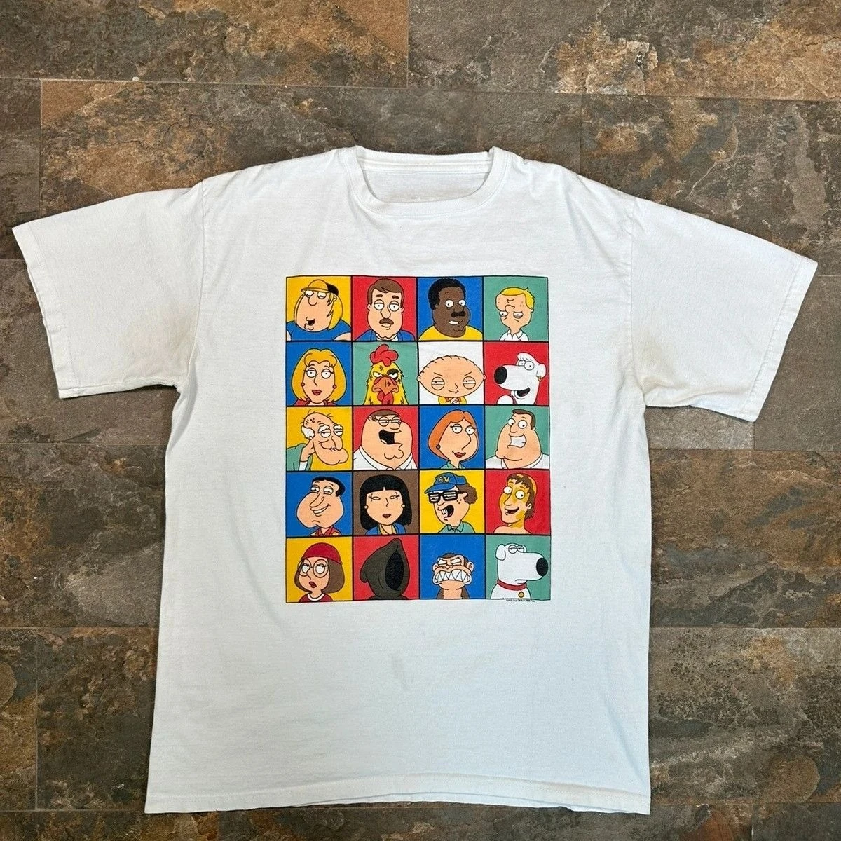 تي شيرت Evil Dumplings Peter Griffin تي شيرت بأكمام قصيرة من القطن الخالص لكل من الرجال والنساء