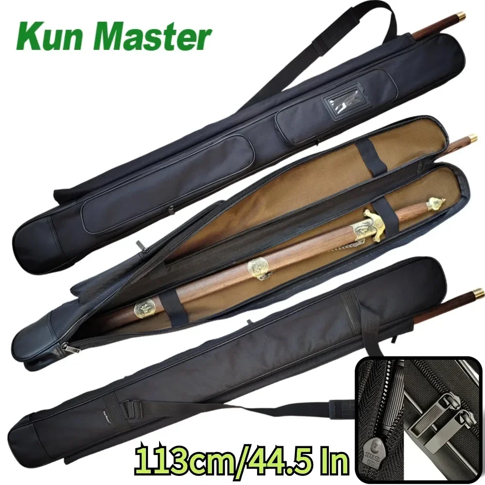 1.13 Meter Sword Bag Can Packed 1 Sword Waterproof Bag for Stick Knife Katana Kendo Holder Carry Case Tai Chi Shoulder Bag