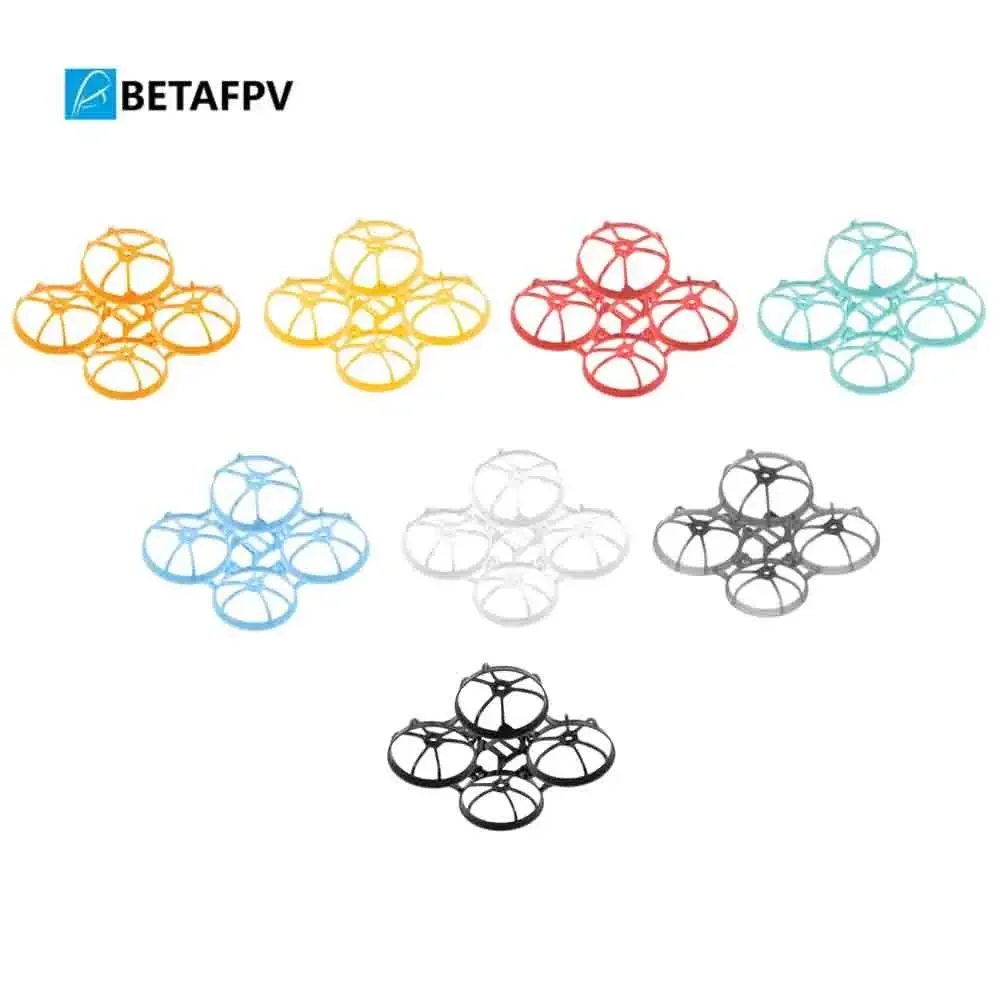 Meteor75 Pro 1S Micro Brushless Whoop Frame Kit, voor BETAFPV FPV Racing Drone Quadcopter DIY Build, lichtgewicht en duurzaam