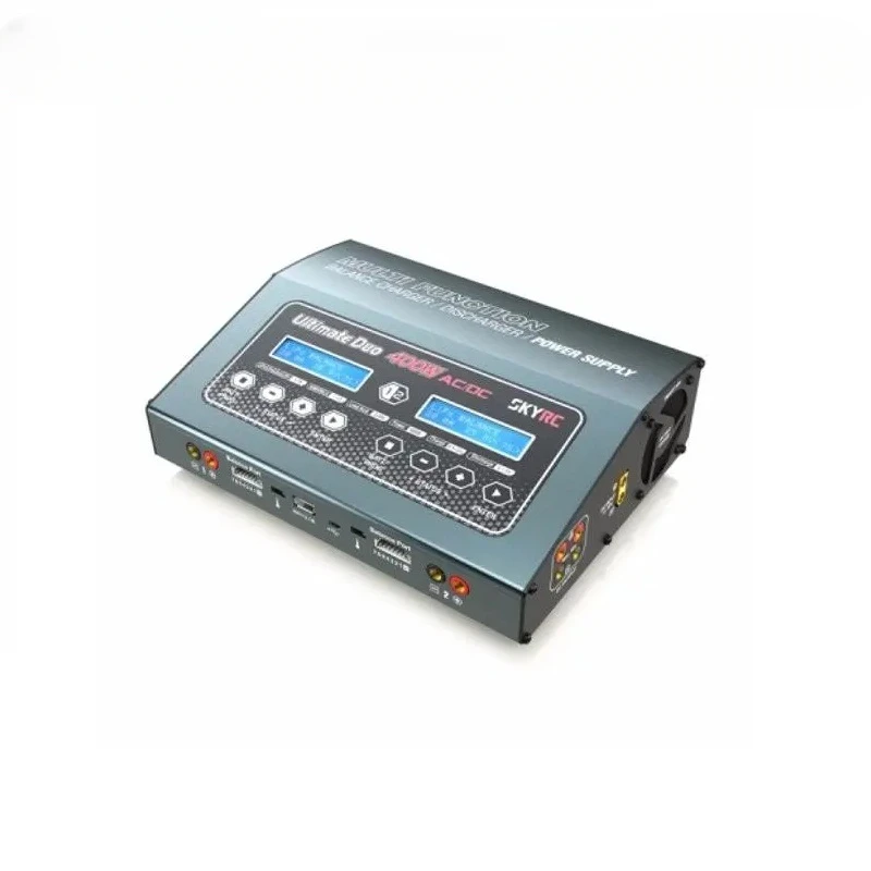 SKYRC D400 Balance Charger SK-100123 Ultimate Duo 400W AC DC Support 1-7S Lithium Batteries Dual Channel