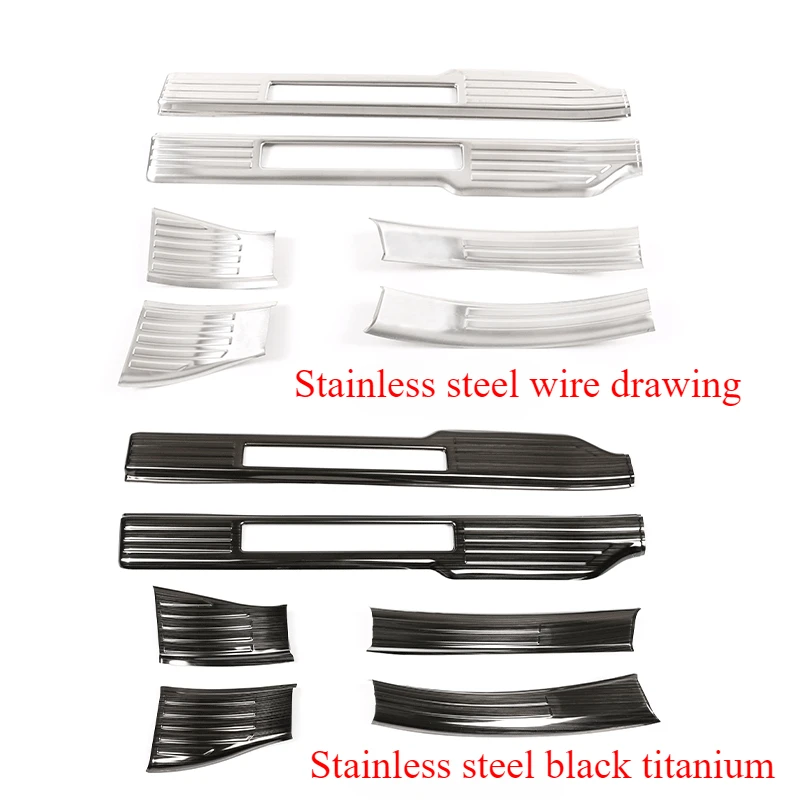 

Built in threshold strip suitable For Land Rover Defender 20-21 stainless steel 6-piece set (90 version) car decoration