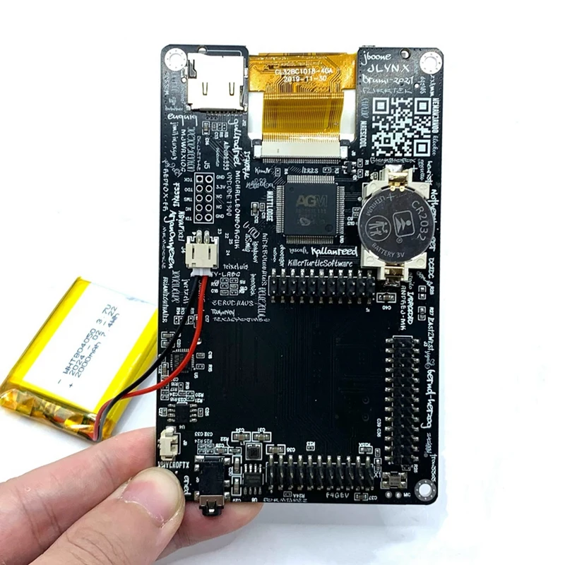 Portapack-Placa de expansión H2M MAX2839, 10,00 MHZ, TCXO, GPS analógico ensamblado para Hackrf One R9 V2.0.0 SDR Radio, duradero, fácil de instalar