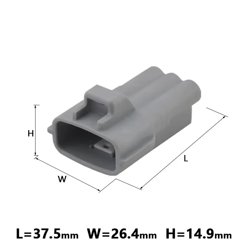 90980-11020 is suitable for Toyota headlight plug 11607 male and female 3-hole DJ7038Y-2.2-11/21