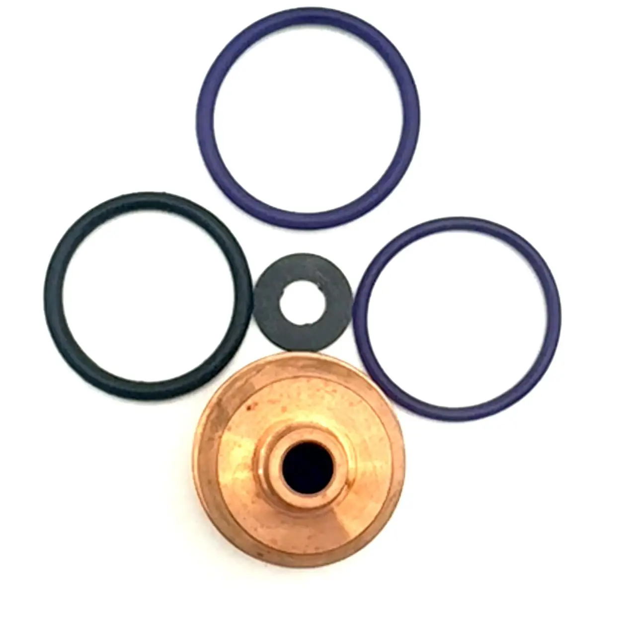 6-teiliges Einspritzdüsen-Hülsen-Set für Volvo Mack Truck D11 D12 D13 D16 Motor, kompatibel mit den Teilenummern 21351717 21274700 74851210 – Detail 2