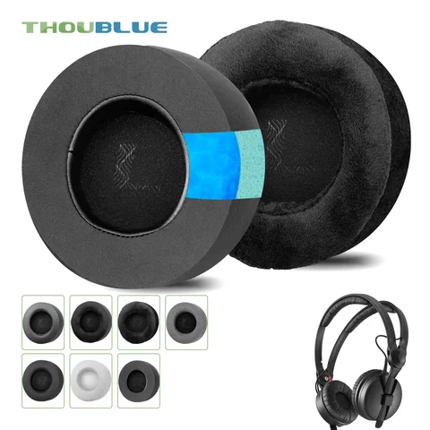 Almohadillas de repuesto THOUBLUE para auriculares Sennheiser HD25 HD25SP PC150 HD250BT HD250 BT PC151 PC155