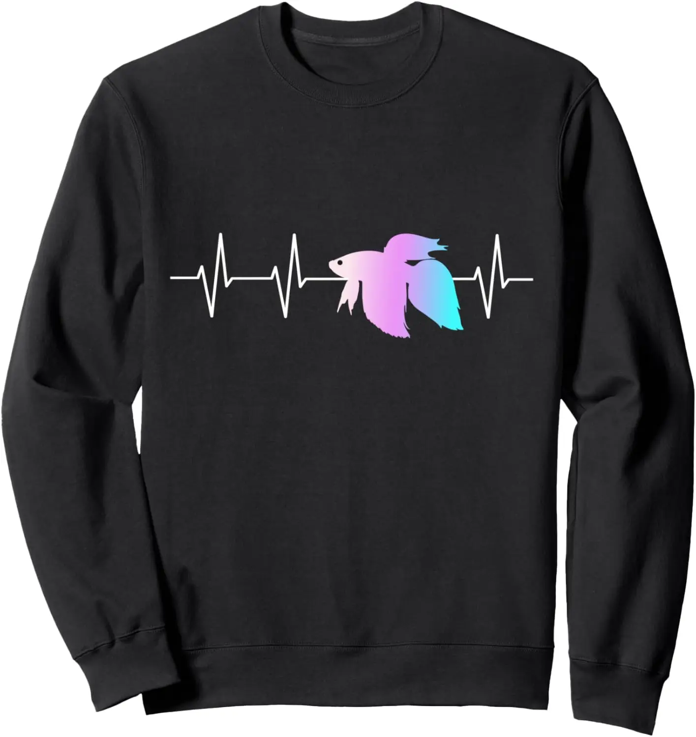 My Heart Beats Betta - Pescado Veiltail Betta, sudadera con peces luchadores