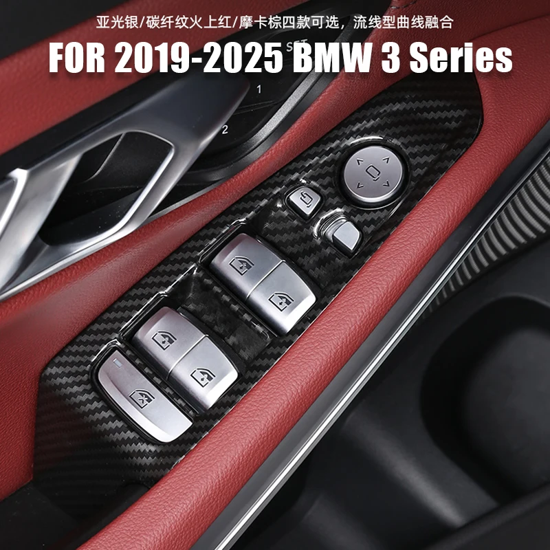 

For 2020-2025 BMW New 3 Series i3, Interior Mod Armrest Lift Panel & Inner Door Bowl Trim, Car Mod Accessories