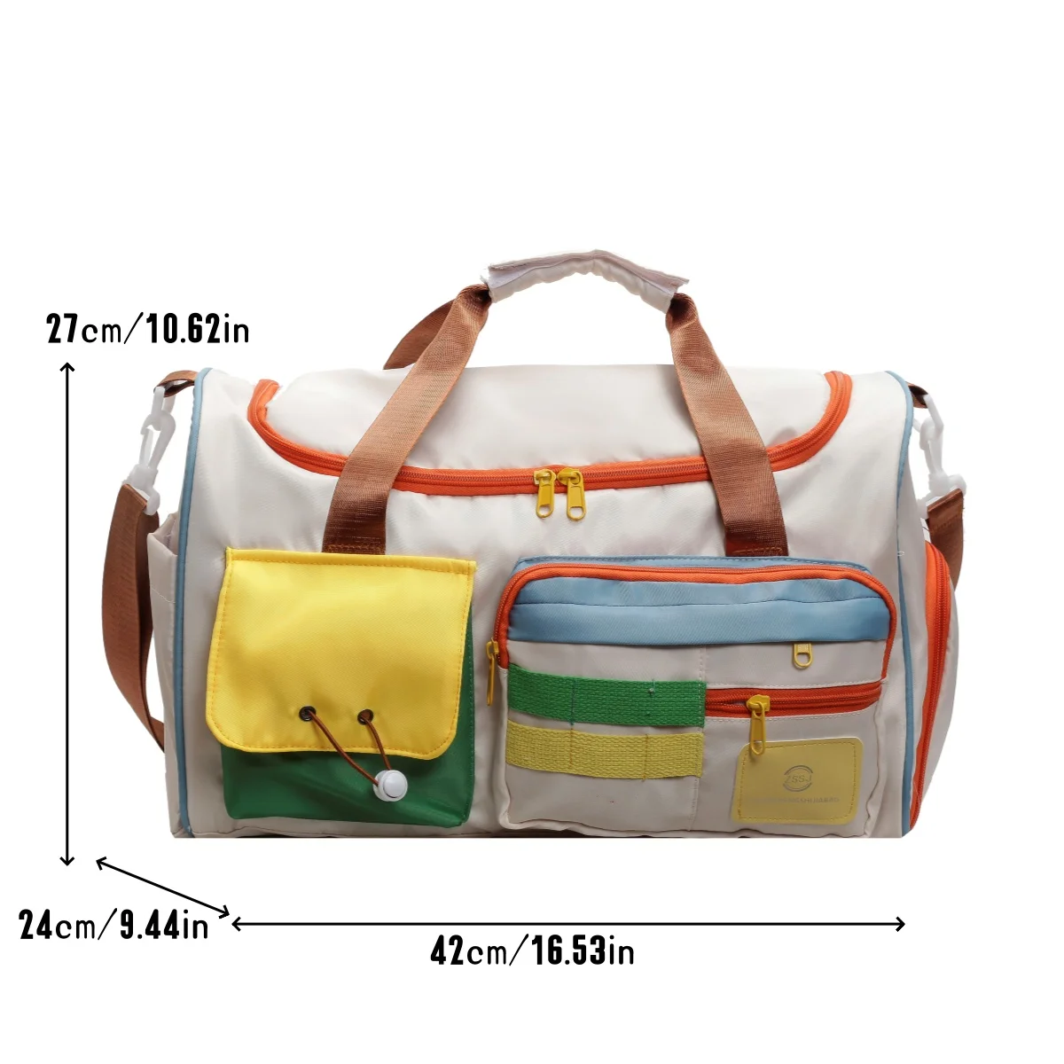 Travel Bag, Duffel Bag Cosmetics Bag, Professional Fitness Bag, Yoga Swimming Training Backpack, Satchel Shoulder Crossbody Tote Bag, Suitable for