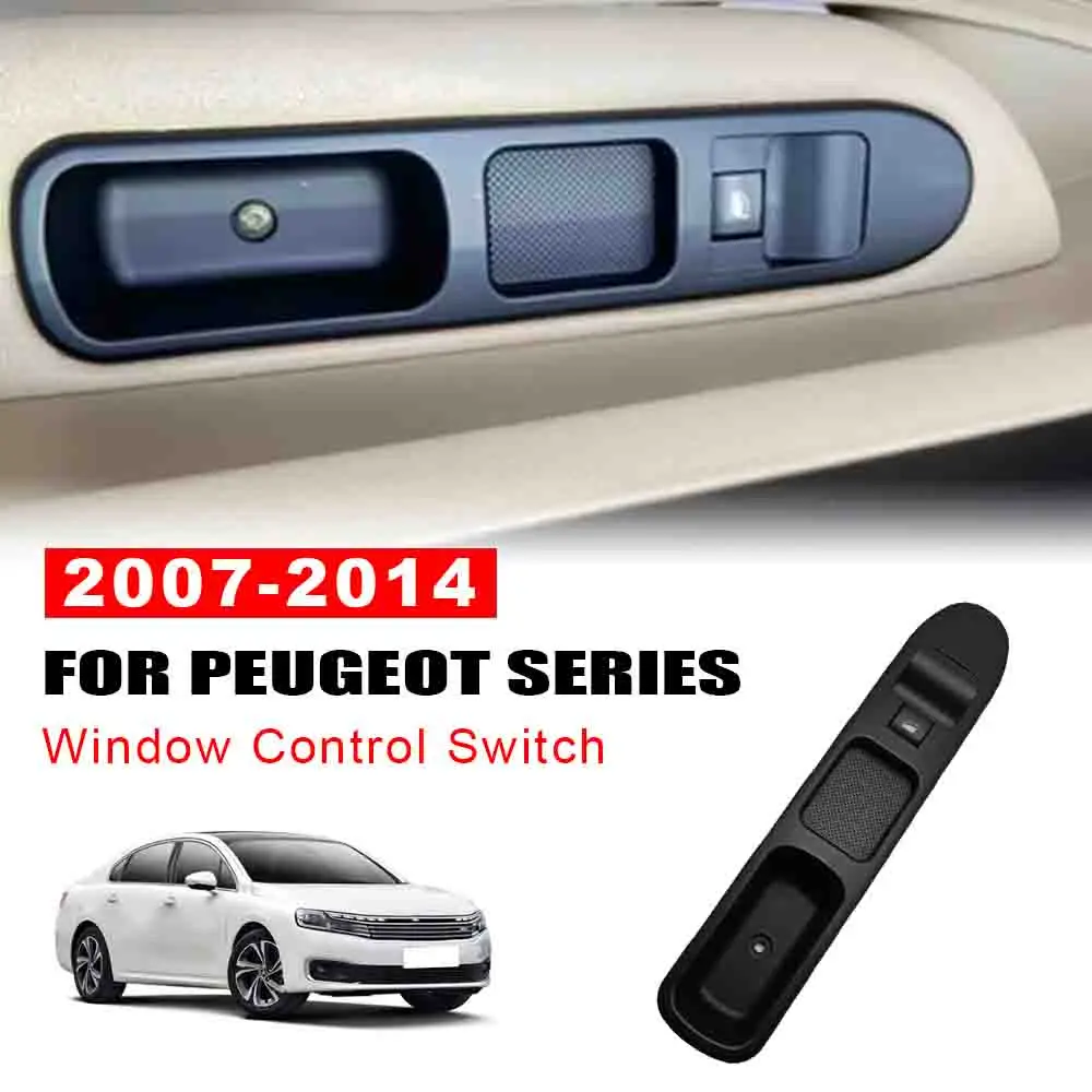 

Front Electric Control Power Master Window Switch for Peugeot 207 Stufenheck 2007-2014 for Citroen C3 Picasso 6490HQ 6554QK