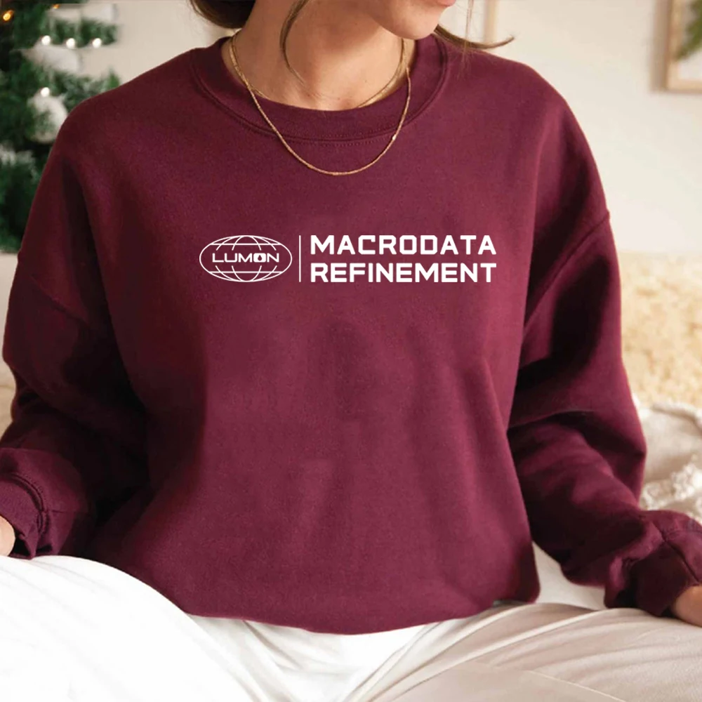 لومون ماكروداتا صقل قطع البلوز قطع مستوحاة قميص لومون الصناعات هوديي للجنسين بلوزات طويلة الأكمام