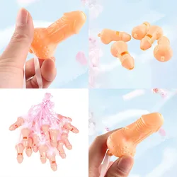 New Single Women's Party Pornographic Whistle And Feathered Meat Colorful Cock Shape Hen Party Ball Party Whistle