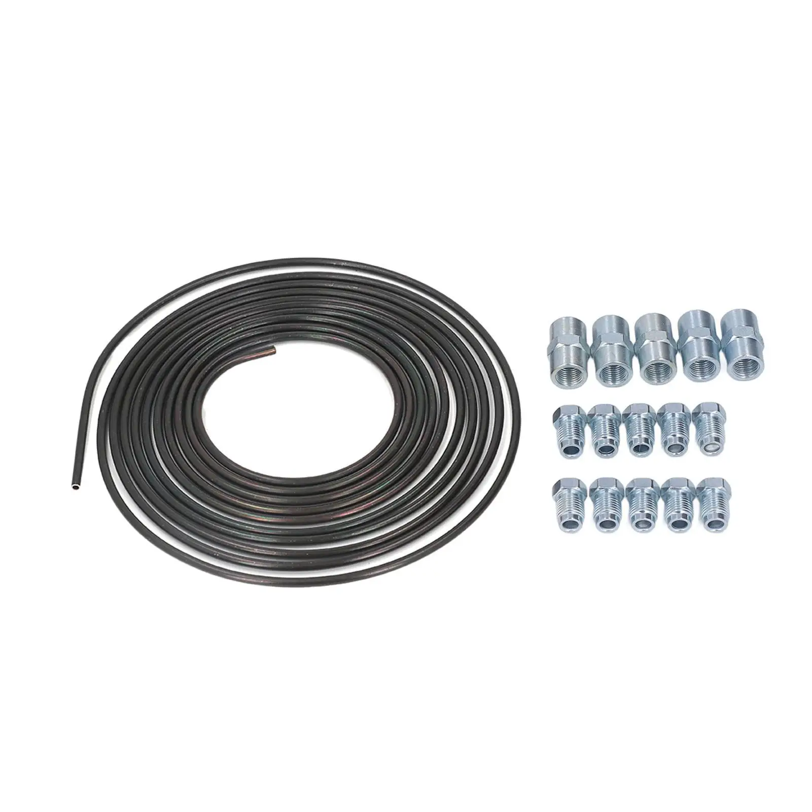 

Brake Line Kit Brake Tubing High Tensile Strength Flexible with Complete Fittings for automotive