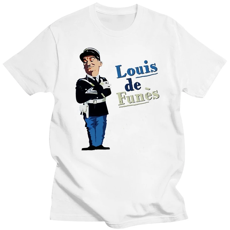 Louis De Funès T Shirt Louis De Funes French Actor Comedy Movie Film Cinema Cult Funny Jean Gabin