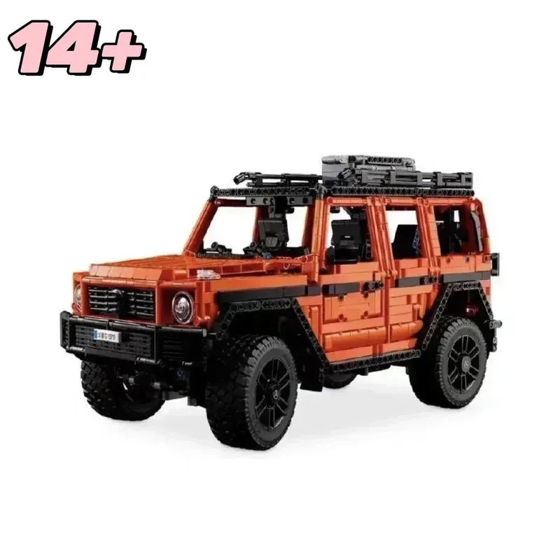 

42177 2891 Pieces Classic Dirt Bike Mercedes Benz G500 Brick Model Sports Car Set Creative Puzzle Kids Boys Toy Gifts