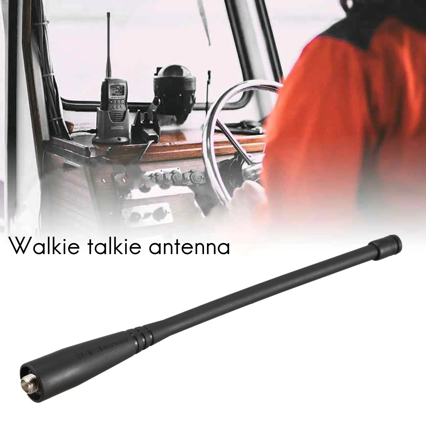 Walkie talkie antena uv-5r BAOFENG, untuk SMA-Female UHF/VHF 136-174/400-520 MHz untuk GT-3 UV-82 UV5R untuk Aksesori BAOFENG